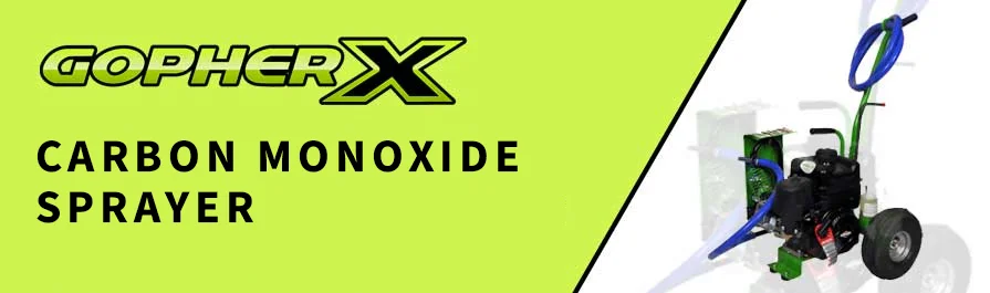 GopherX Carbon Monoxide Sprayer Banner